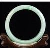 Image 1 : Burma Green Jadeite Bangle w/Cert