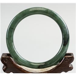 Burma Green Jadeite Bangle w/Cert