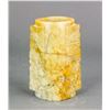 Image 1 : Chinese Yellow Jade Carved Cong
