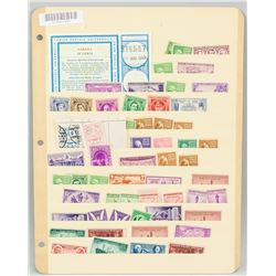 Fifty-Eight Assorted American Stamps