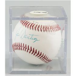 Jose Santiago 1940- Puerto Rican Autographed Ball