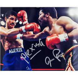 Alexis Arguello vs. Aaron Pryor Signed Photo COA
