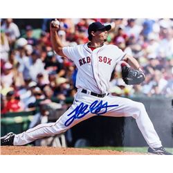 Josh Beckett 1980- American Autographed Photograph