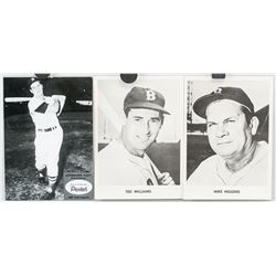 Set of 13 Team Issued Photos Red Sox Legends