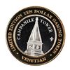 Image 1 : .999 Silver The Venetian Las Vegas, NV $10 Casino Limited Edition Gaming Token