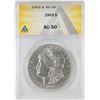 Image 1 : 1903 $1 Morgan Silver Dollar Coin ANACS AU50