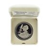 Image 1 : 1987 Rarities Mint Disney Dopey 1oz Silver Proof Coin w/Box & COA