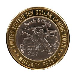.999 Silver Whiskey Petes Casino Jean, Nevada $10 Limited Edition Gaming Token