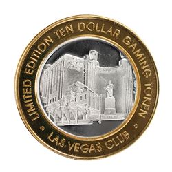.999 Silver Las Vegas Club $10 Casino Limited Edition Gaming Token