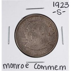 1923-S Monroe Doctrine Centennial Commemorative Half Dollar Coin