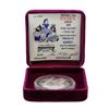 Image 3 : 1987 Rarities Mint Disney Dopey 1oz Silver Proof Coin w/Box & COA