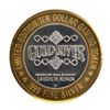 Image 2 : .999 Fine Silver Gold River Laughlin, Nevada $10 Limited Edition Gaming Token