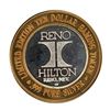 Image 2 : .999 Fine Silver Hilton Reno, Nevada $10 Limited Edition Gaming Token
