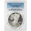 Image 1 : 1987-S $1 Proof American Silver Eagle Coin PCGS PR69DCAM