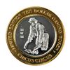 Image 1 : .999 Fine Silver Circus Circus Casino Reno, NV $10 Limited Edition Gaming Token