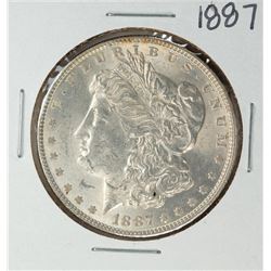 1887 $1 Morgan Silver Dollar Coin