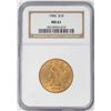 Image 1 : 1906 $10 Liberty Head Eagle Gold Coin NGC MS61