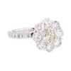 Image 1 : 18KT White Gold 2.75 ctw Diamond Wedding Ring