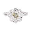 Image 2 : 18KT White Gold 2.75 ctw Diamond Wedding Ring