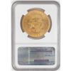 Image 2 : 1854 Small Date $20 Liberty Head Double Eagle Gold Coin NGC AU50