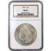 Image 1 : 1921 $1 Morgan Silver Dollar Coin NGC MS63
