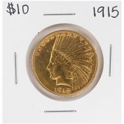1915 $10 Indian Head Eagle Gold Coin