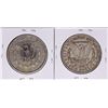 Image 2 : Lot of (2) 1878 $1 Morgan Silver Dollar Coins