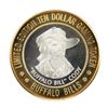 Image 1 : .999 Silver Buffalo Bills Resort & Casino Jean, NV $10 Limited Edition Gaming Token