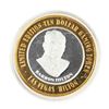 Image 1 : .999 Silver Hilton Las Vegas, Nevada $10 Casino Limited Edition Gaming Token