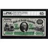 Image 1 : 1872 $50 State of South Carolina Obsolete Note PMG Gem Uncirculated 65EPQ Low Serial