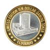 Image 2 : .999 Fine Silver Eldorado Reno, Nevada $10 Limited Edition Gaming Token