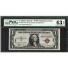 Image 1 : 1935A $1 Hawaii Silver Certificate WWII Emergency Note PMG Choice Uncirculated 63EPQ