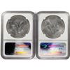 Image 2 : Lot of (2) 2014 $1 American Silver Eagle Coins NGC MS70 Early Releases