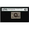Image 1 : 1863 10 Cent Second Issue Fractional Currency Note Fr.1245 PMG Uncirculated 62EPQ