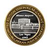 Image 1 : .999 Silver McCarran International Airport Las Vegas, NV $10 Limited Gaming Token