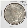 Image 1 : 1922-S $1 Peace Silver Dollar Coin