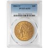 Image 1 : 1884-CC $20 Liberty Head Double Eagle Gold Coin PCGS AU53