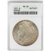 Image 1 : 1921 $1 Morgan Silver Dollar Coin ANACS MS63