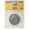 Image 1 : 1833 Capped Bust Half Dollar Coin ANACS AU50 Details