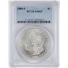 Image 1 : 1880-S $1 Morgan Silver Dollar Coin PCGS MS65