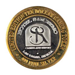 .999 Silver Hotel San Remo Las Vegas, Nevada $10 Casino Limited Edition Gaming Token