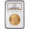 Image 1 : 1925 $20 St. Gaudens Double Eagle Gold Coin NGC MS63