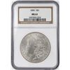 Image 1 : 1896 $1 Morgan Silver Dollar Coin NGC MS61