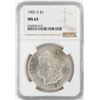 Image 1 : 1901-S $1 Morgan Silver Dollar Coin NGC MS63