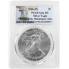 Image 1 : 2016-P $1 American Silver Eagle Coin PCGS Gem BU Struck at the Philadelphia Mint