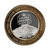 Image 1 : .999 Silver Golden Nugget Las Vegas, Nevada $10 Casino Limited Edition Gaming Token