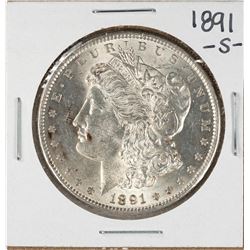 1891-S $1 Morgan Silver Dollar Coin