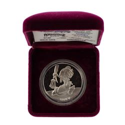 1987 Rarities Mint Disney Dopey 1oz Silver Proof Coin w/Box & COA