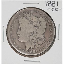 1881-CC $1 Morgan Silver Dollar Coin
