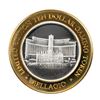 Image 2 : .999 Silver Bellagio Las Vegas, NV $10 Casino Limited Edition Gaming Token